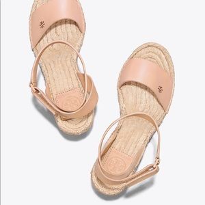 NWB Tory Burch Bima Wedge Espedrilles
